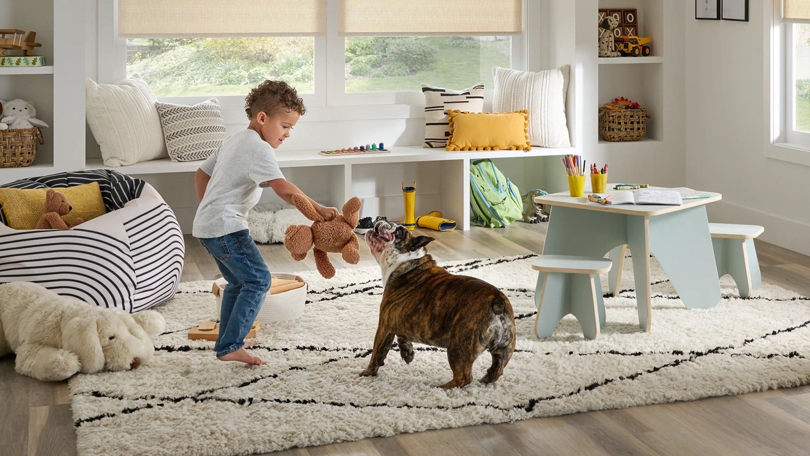 Cordless Roman Shades