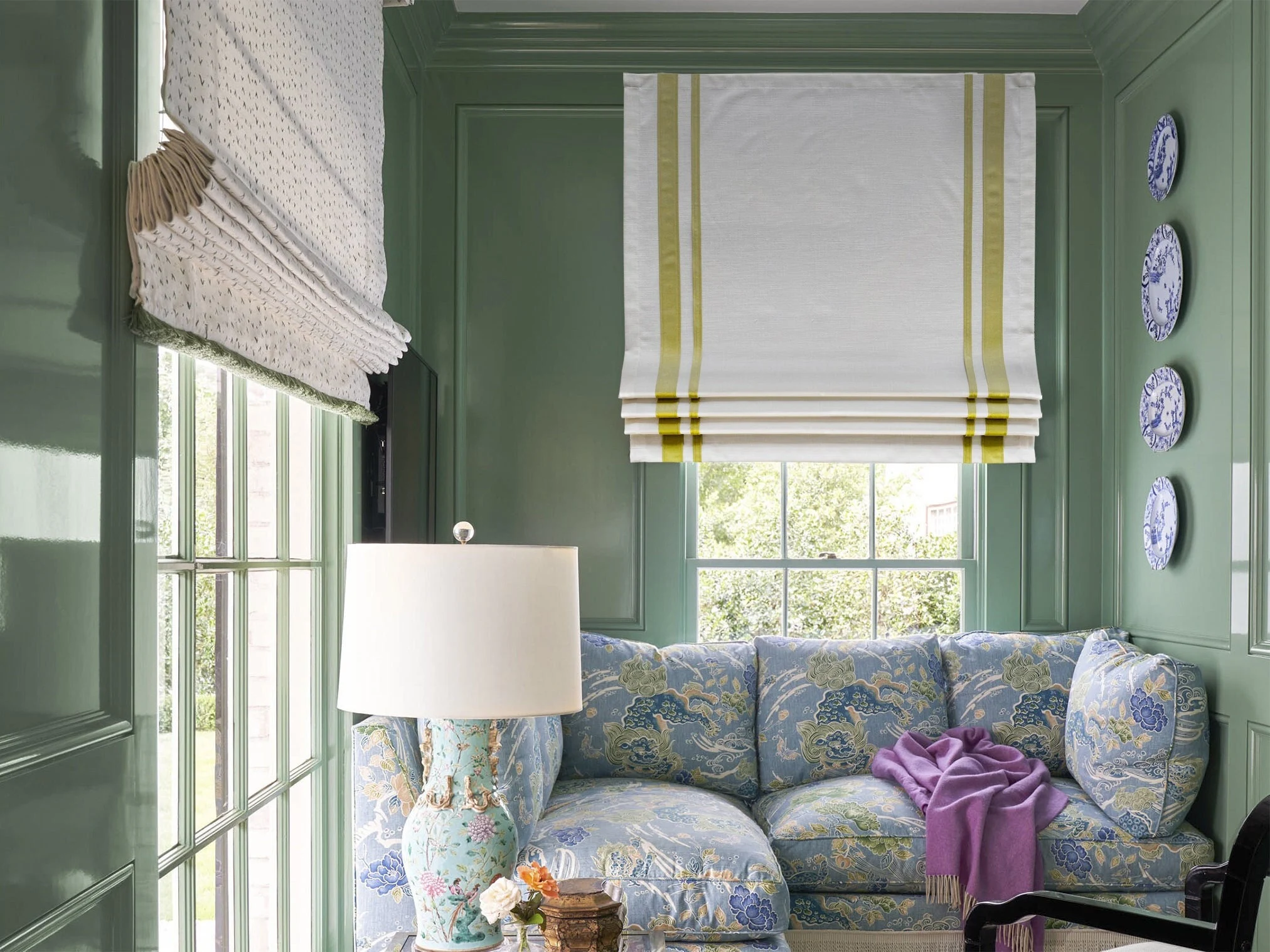Roman Shades in Los Angeles