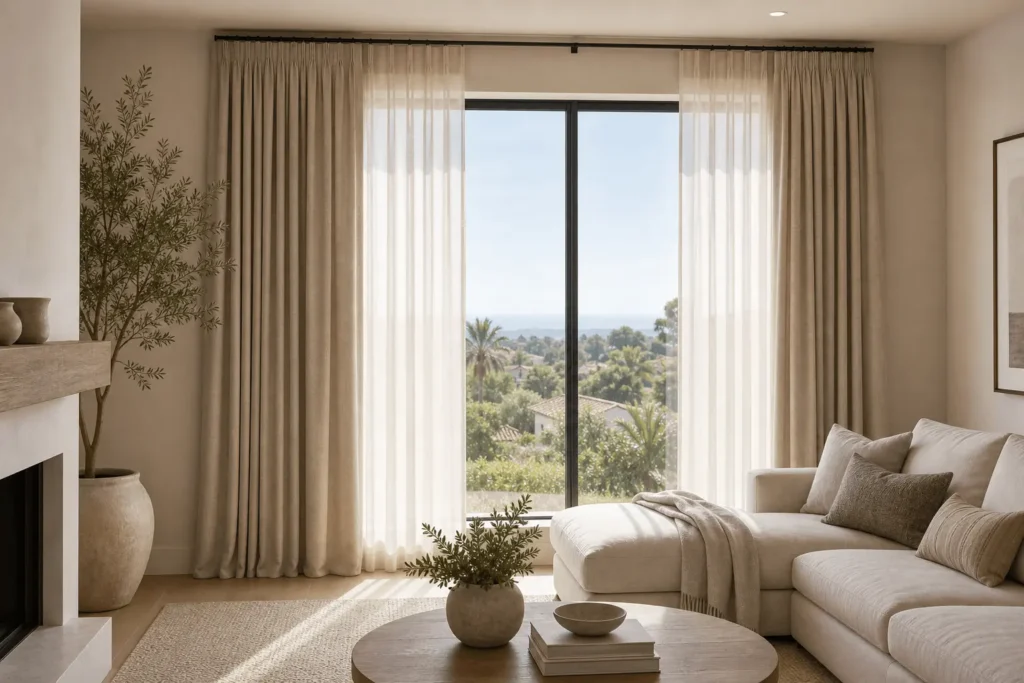 Custom Drapery & Curtains