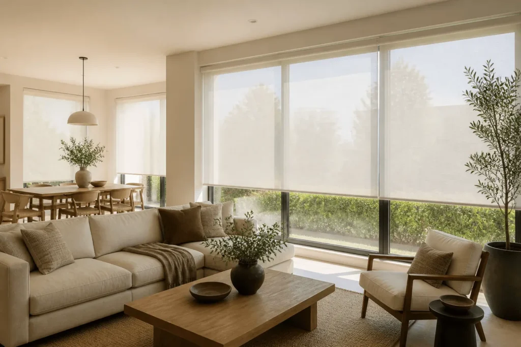 Living & dining rooms