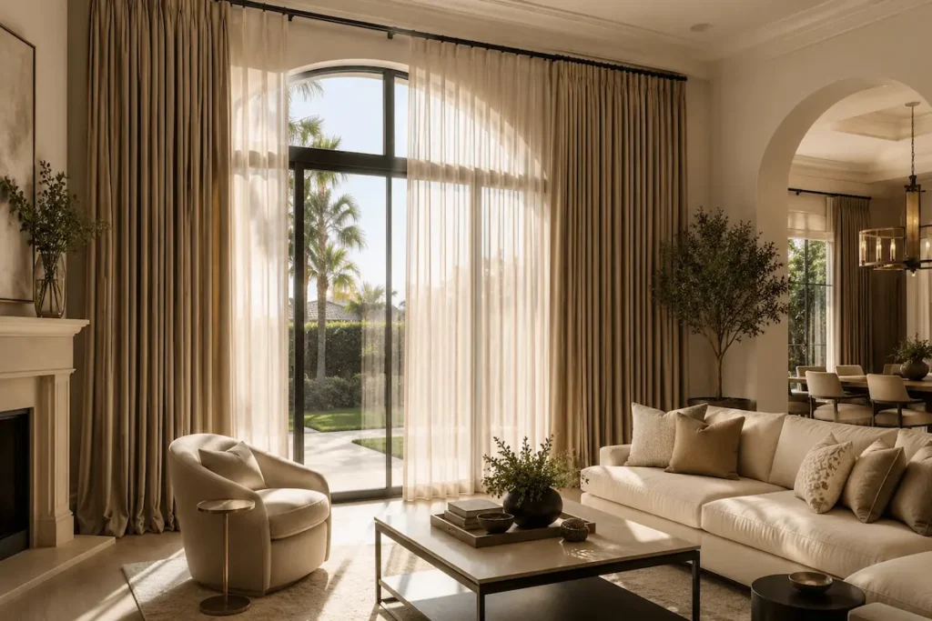 Custom Drapery & Curtains
